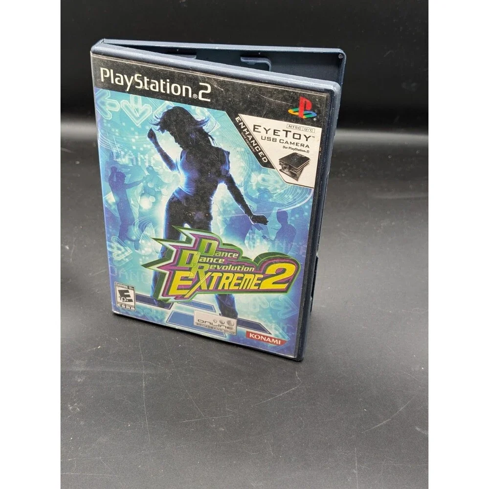 Dance Dance Revolution Extreme 2 Sony PlayStation 2 PS2 CIB Complete DDR